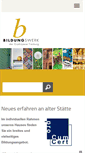 Mobile Screenshot of bildungszentrum-konstanz.de